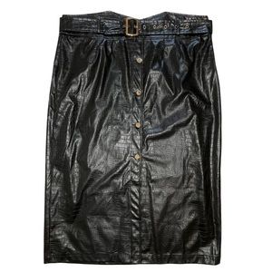 chein curve skirt black woman’s size 4xL